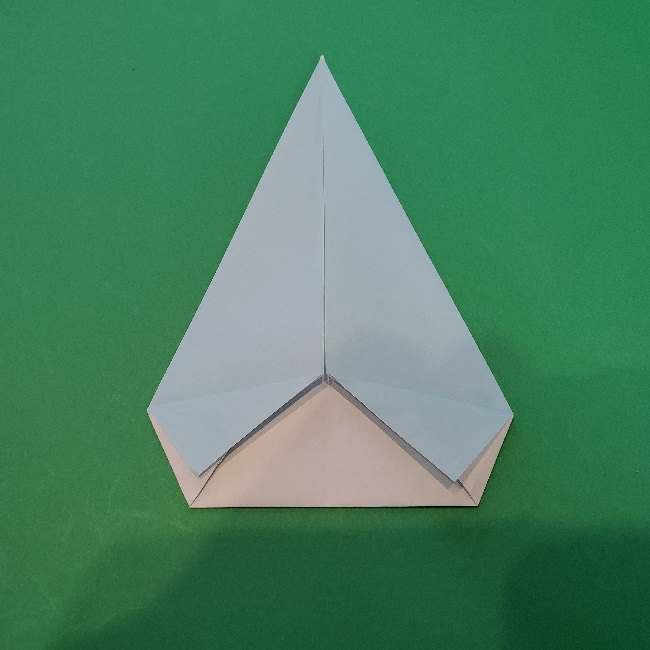 折り紙でコキンちゃんをつくる折り方作り方 (13)