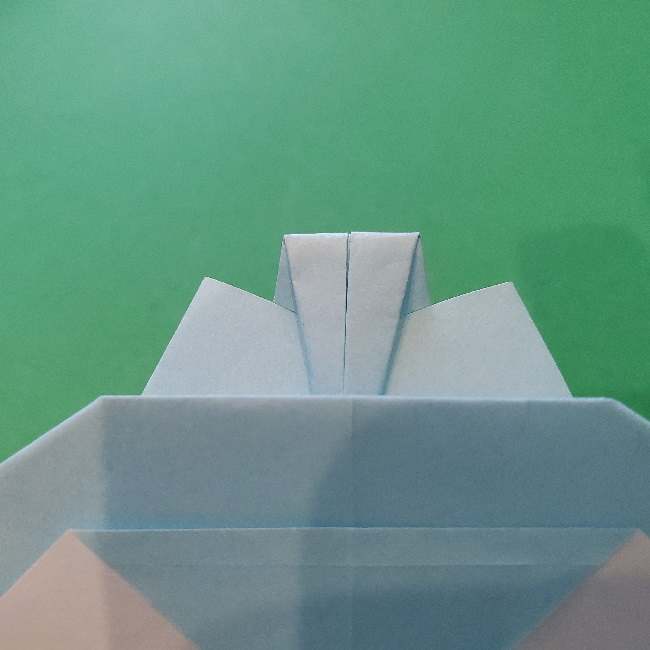 折り紙でコキンちゃんをつくる折り方作り方 (22)