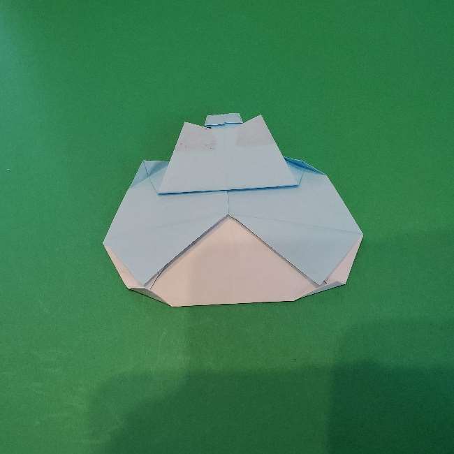 折り紙でコキンちゃんをつくる折り方作り方 (25)