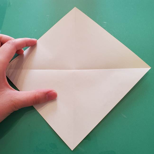 折り紙のセミ 立体的で難しい折り方・作り方(5)
