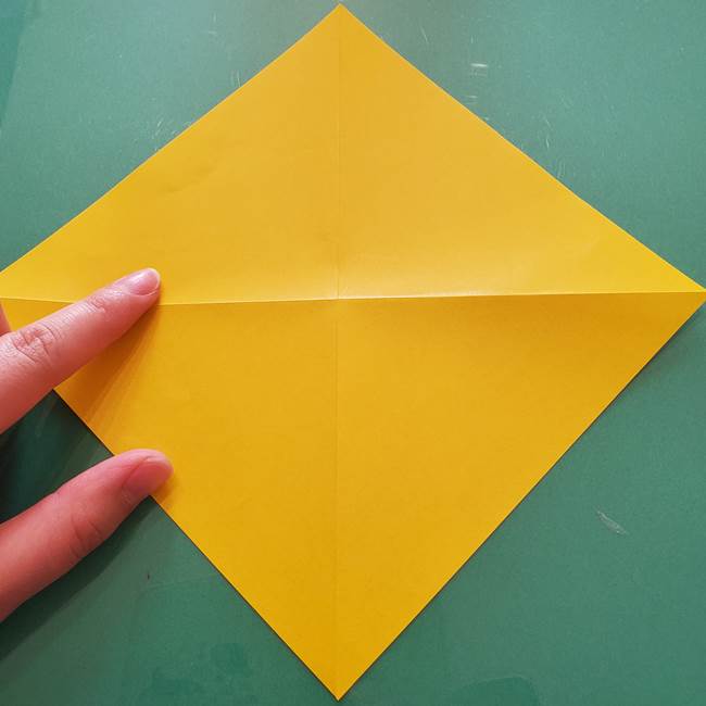 折り紙のセミ 立体的で難しい折り方・作り方(6)