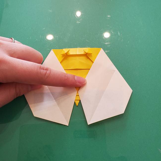 折り紙のセミ 立体的で難しい折り方・作り方(76)