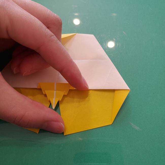 折り紙のセミ 立体的で難しい折り方・作り方(78)