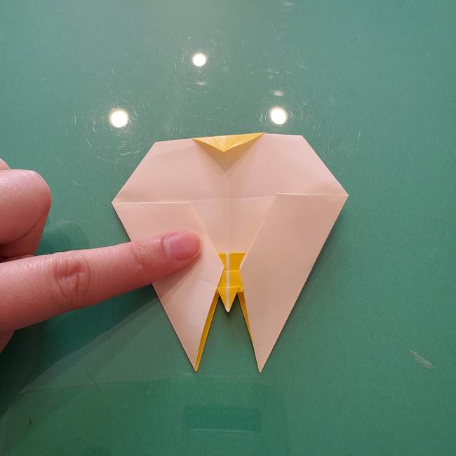 折り紙のセミ 立体的で難しい折り方・作り方(80)