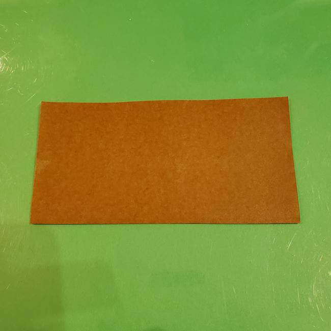 栗の折り紙 子どもでも簡単な折り方作り方(2)