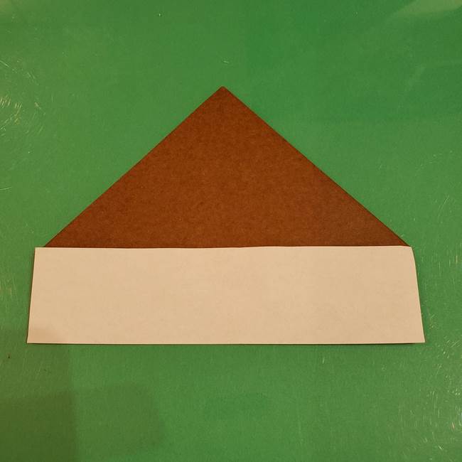 栗の折り紙 子どもでも簡単な折り方作り方(6)