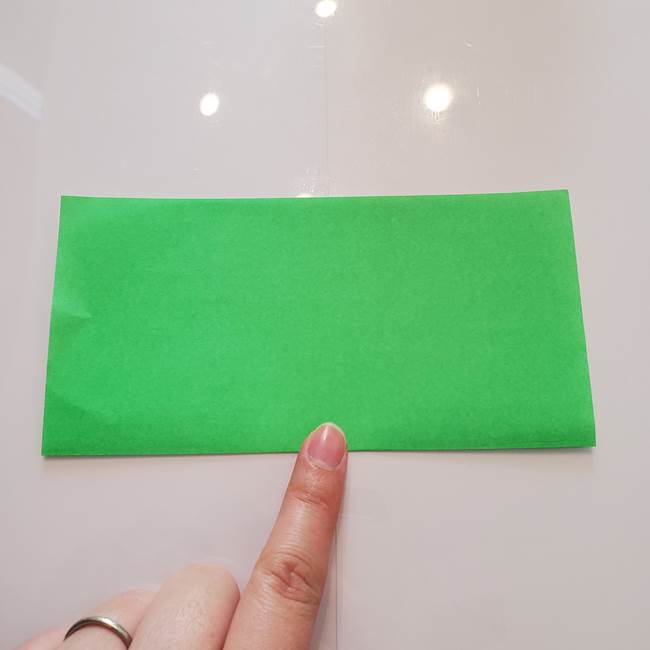 菊の折り紙 1枚で簡単にできる作り方折り方(2)