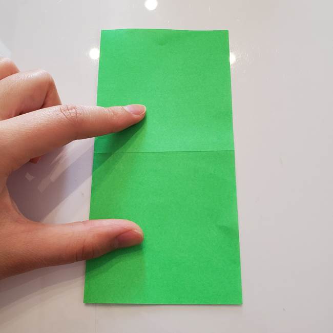 菊の折り紙 1枚で簡単にできる作り方折り方(4)