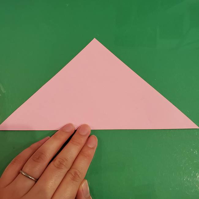 うさぎの折り紙 簡単で幼稚園年長からOK！折り方作り方②からだ(2)
