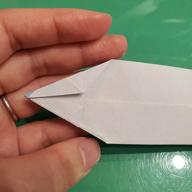 さんまの折り紙の簡単な折り方作り方(13)