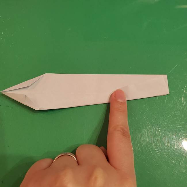 さんまの折り紙の簡単な折り方作り方(14)