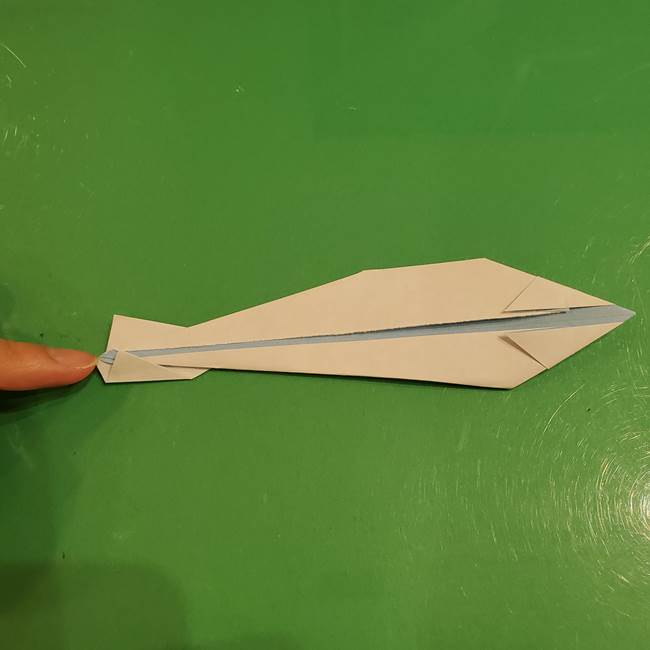 さんまの折り紙の簡単な折り方作り方(19)