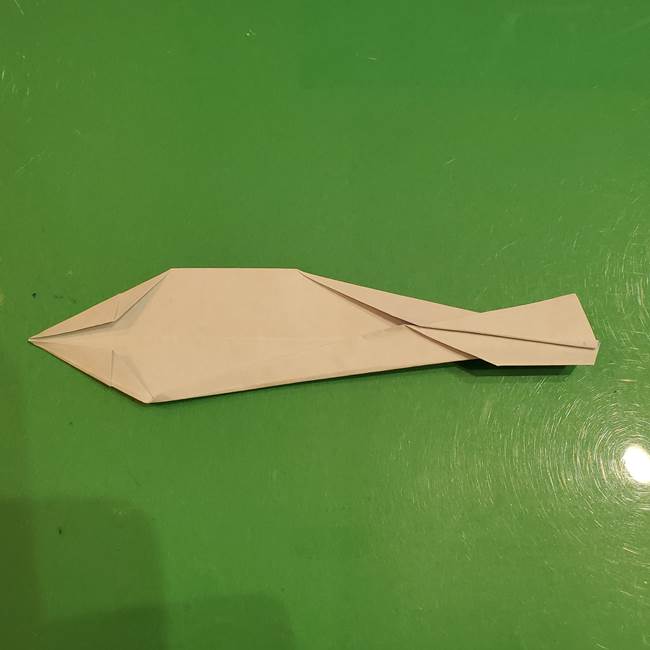さんまの折り紙の簡単な折り方作り方(20)
