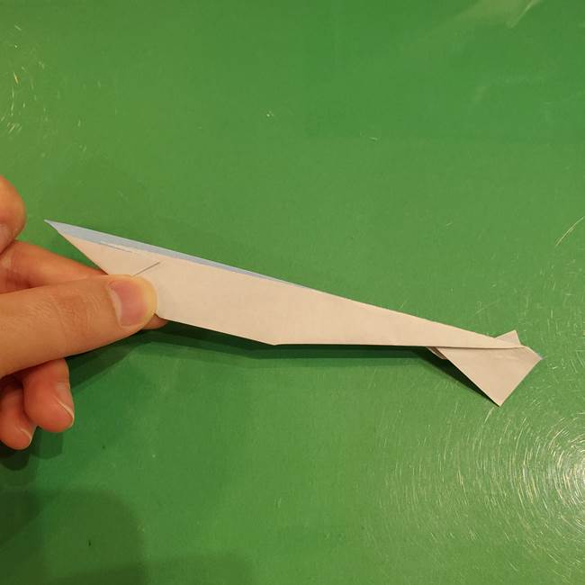 さんまの折り紙の簡単な折り方作り方(21)