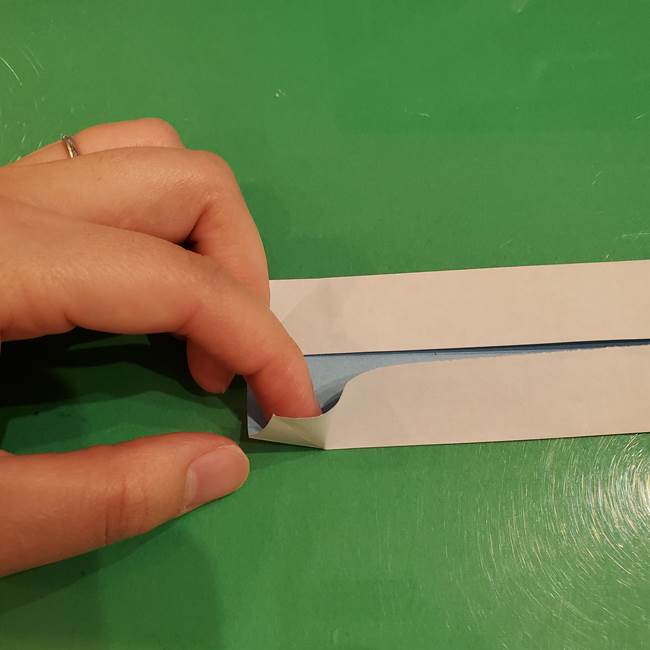 さんまの折り紙の簡単な折り方作り方(7)