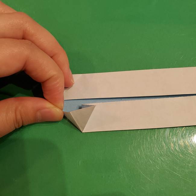 さんまの折り紙の簡単な折り方作り方(8)