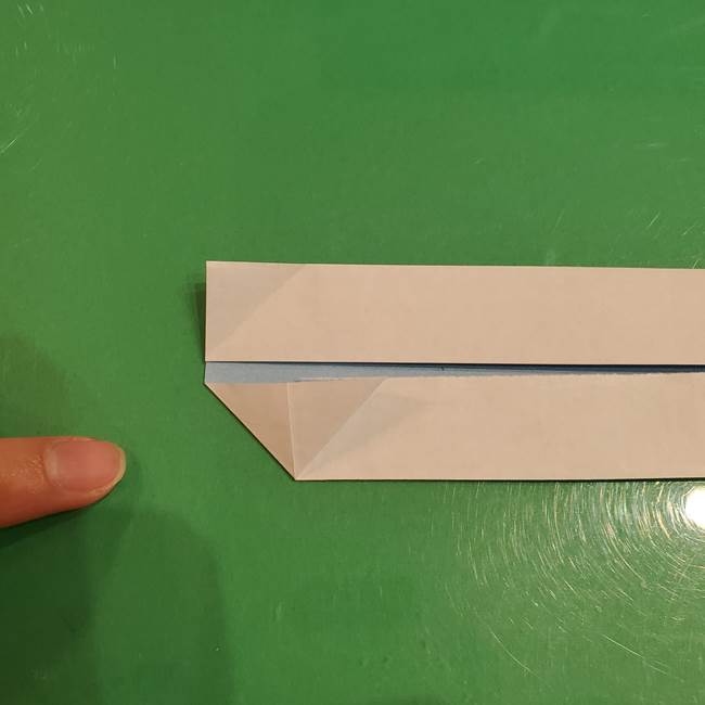 さんまの折り紙の簡単な折り方作り方(9)