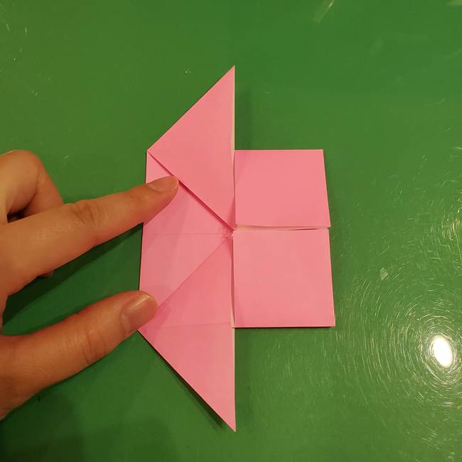 すみっこぐらし ふくろうの折り紙の折り方作り方(10)