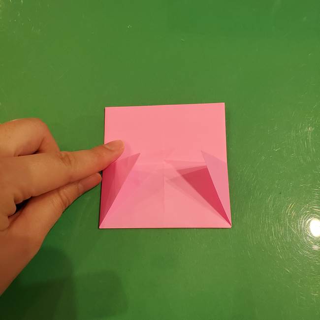 すみっこぐらし ふくろうの折り紙の折り方作り方(12)