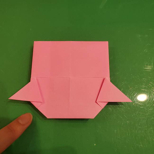 すみっこぐらし ふくろうの折り紙の折り方作り方(14)