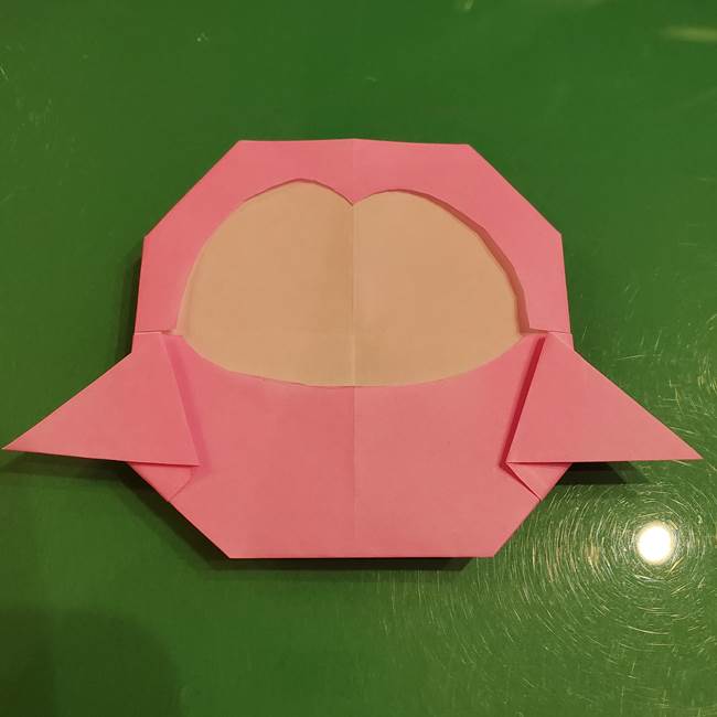 すみっこぐらし ふくろうの折り紙の折り方作り方(18)