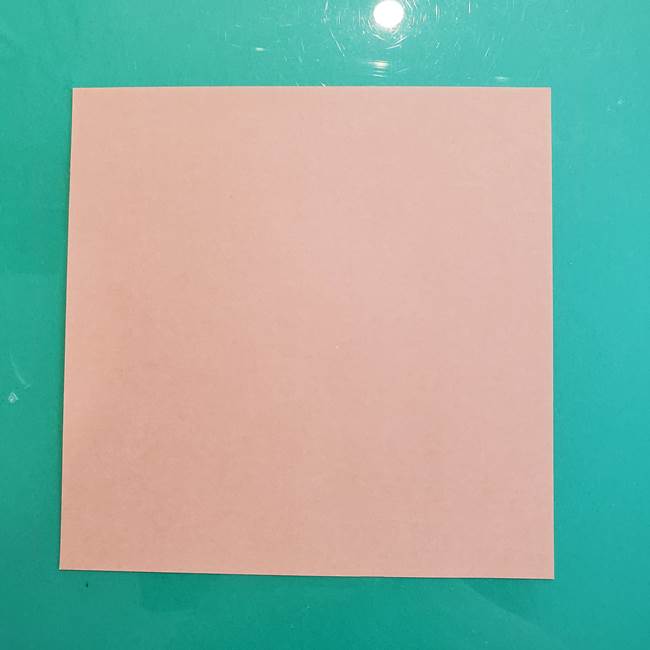 たぬきの折り紙は簡単でかわいい♪用意するもの1