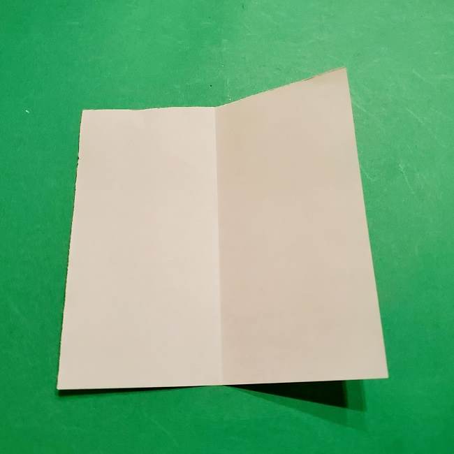 スヌーピーの女の子サリー(全身)の折り紙＊折り方作り方②ワンピース (3)