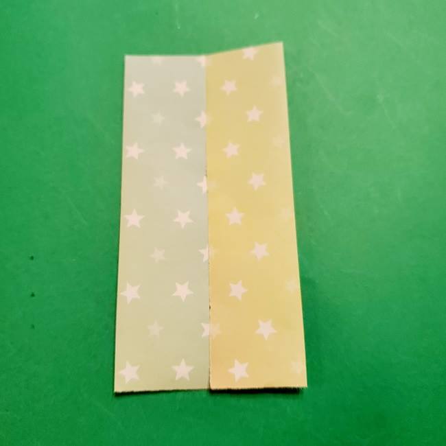 スヌーピーの女の子サリー(全身)の折り紙＊折り方作り方②ワンピース (4)
