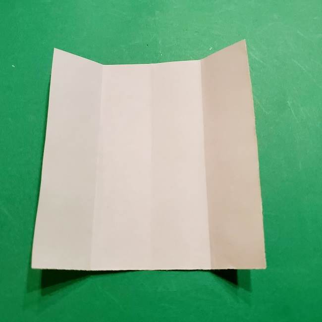 スヌーピーの女の子サリー(全身)の折り紙＊折り方作り方②ワンピース (5)