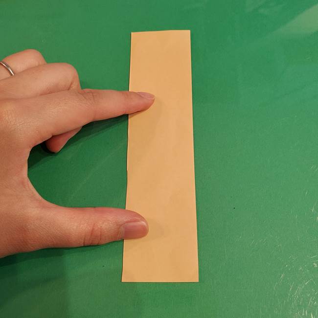 折り紙 餅つき用の杵と臼の折り方作り方①(1)
