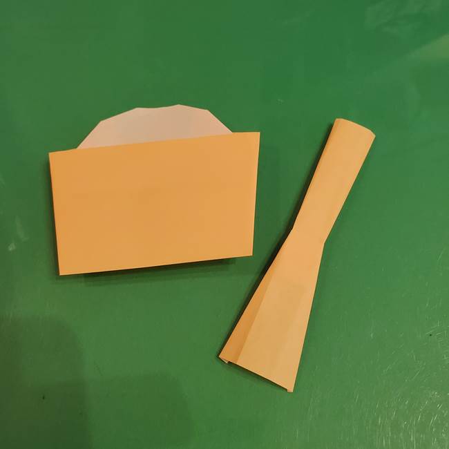 折り紙 餅つき用の杵と臼の折り方作り方②(13)