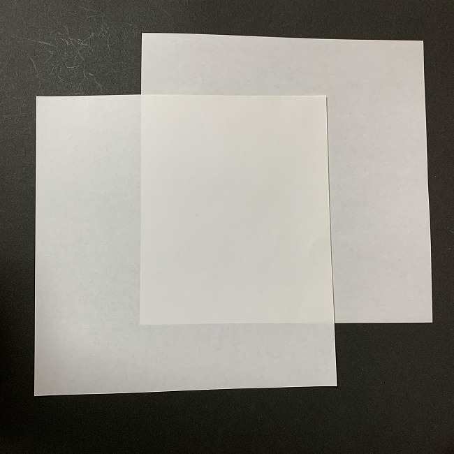 折り紙のオラフの作り方は簡単♪用意するもの (1)