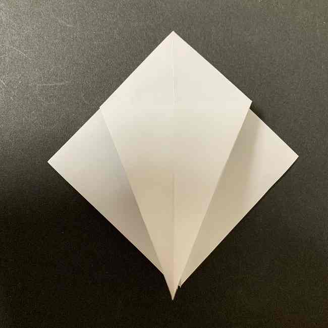 折り紙のオラフの作り方折り方(雪だるまの全身) (11)