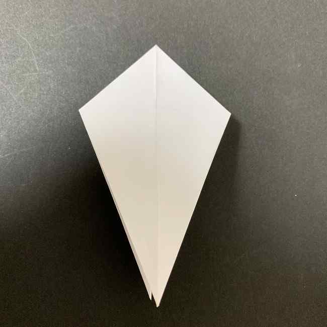 折り紙のオラフの作り方折り方(雪だるまの全身) (13)