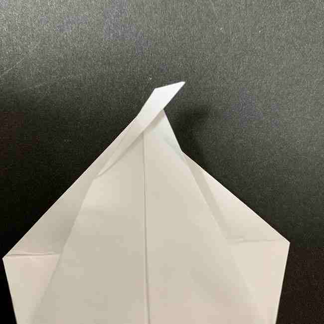 折り紙のオラフの作り方折り方(雪だるまの全身) (17)