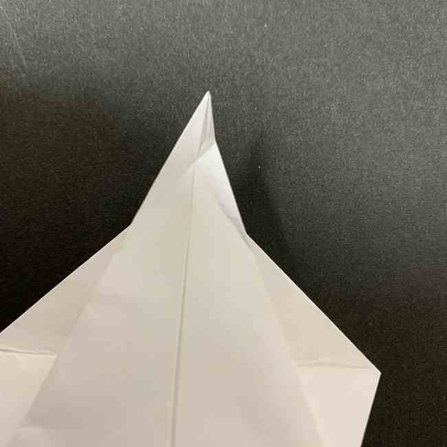 折り紙のオラフの作り方折り方(雪だるまの全身) (18)