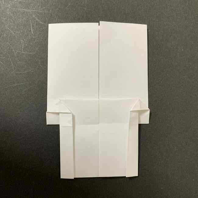 折り紙のオラフの作り方折り方(雪だるまの全身) (38)