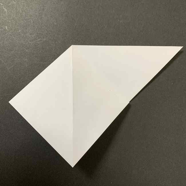 折り紙のオラフの作り方折り方(雪だるまの全身) (4)
