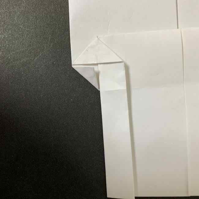 折り紙のオラフの作り方折り方(雪だるまの全身) (40)