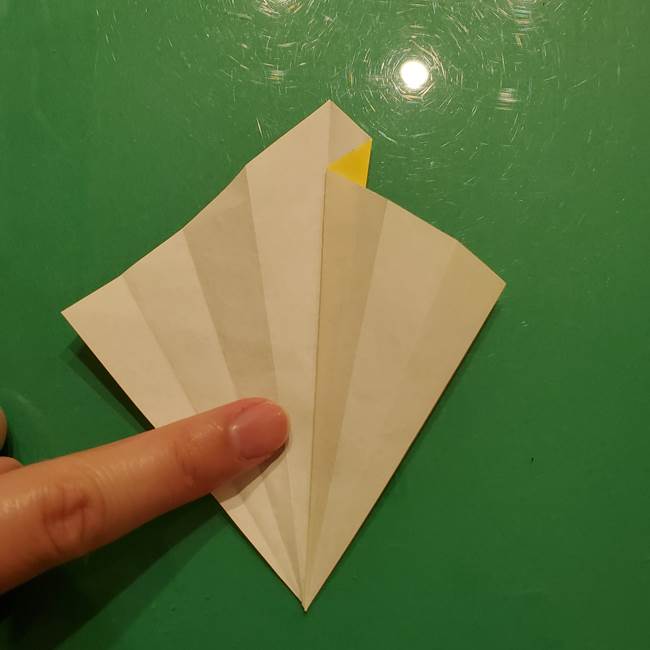 折り紙の流れ星②流星痕(後ろの部分)の折り方(11)