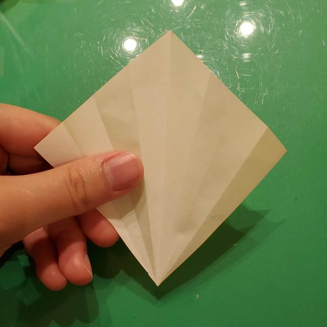 折り紙の流れ星②流星痕(後ろの部分)の折り方(7)