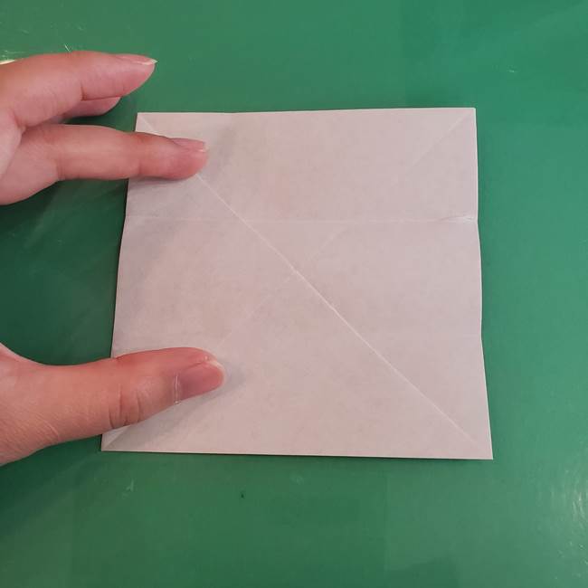折り紙の箱クジラ(立体)折り方作り方(15)