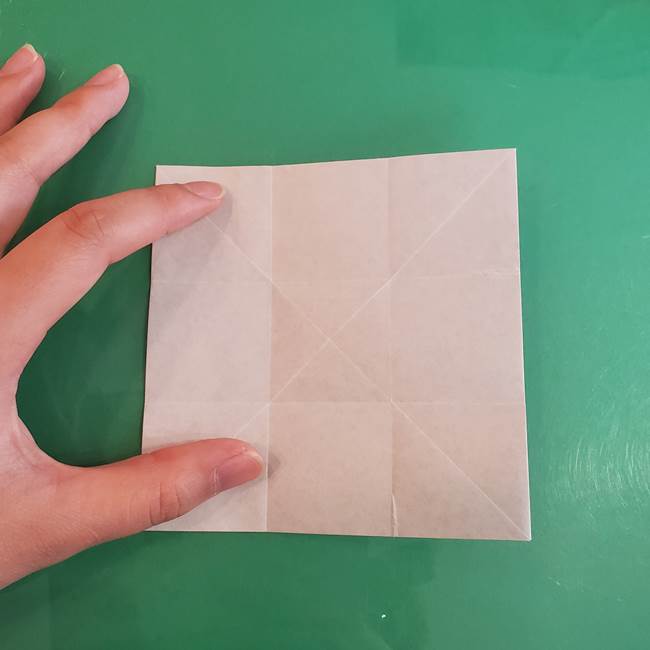 折り紙の箱クジラ(立体)折り方作り方(19)