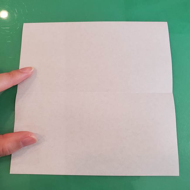 折り紙の箱クジラ(立体)折り方作り方(3)