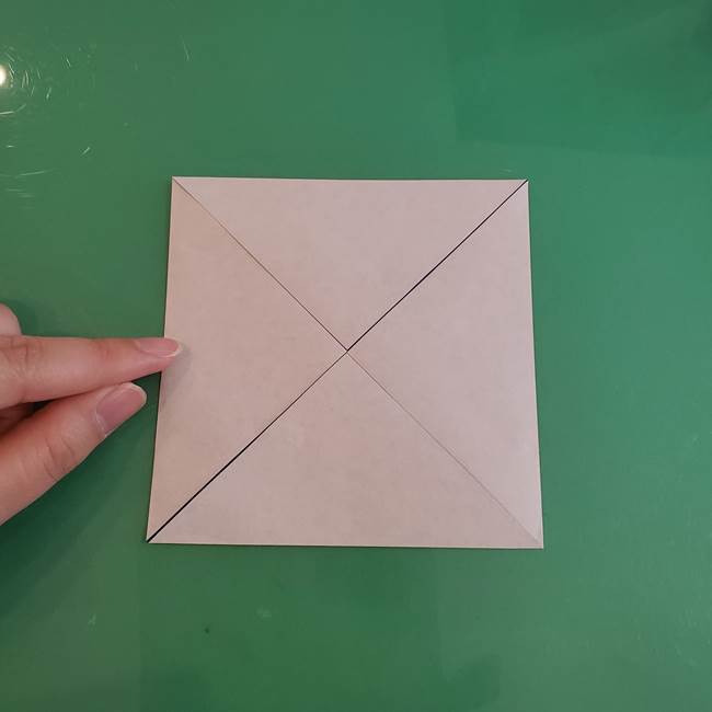 折り紙の箱クジラ(立体)折り方作り方(7)