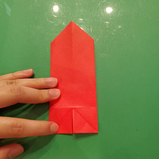 折り紙リスの折り図★立体で難しい折り方作り方①前半(10)