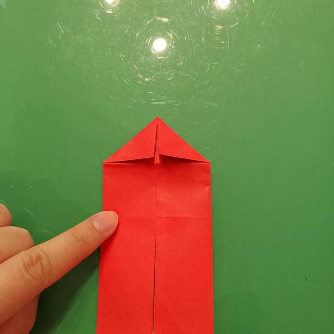 折り紙リスの折り図★立体で難しい折り方作り方①前半(11)