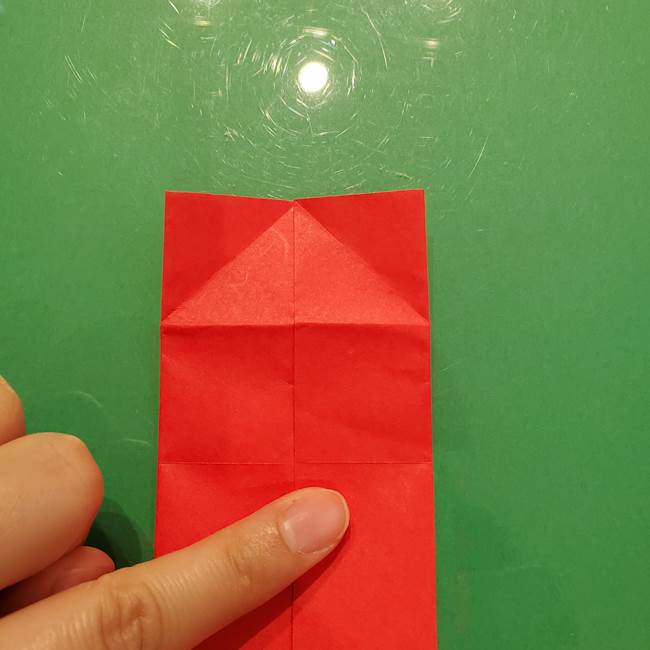 折り紙リスの折り図★立体で難しい折り方作り方①前半(12)