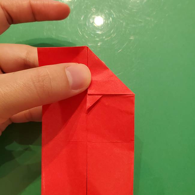 折り紙リスの折り図★立体で難しい折り方作り方①前半(16)