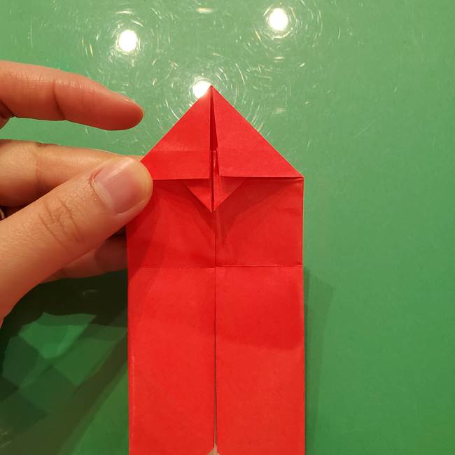 折り紙リスの折り図★立体で難しい折り方作り方①前半(17)